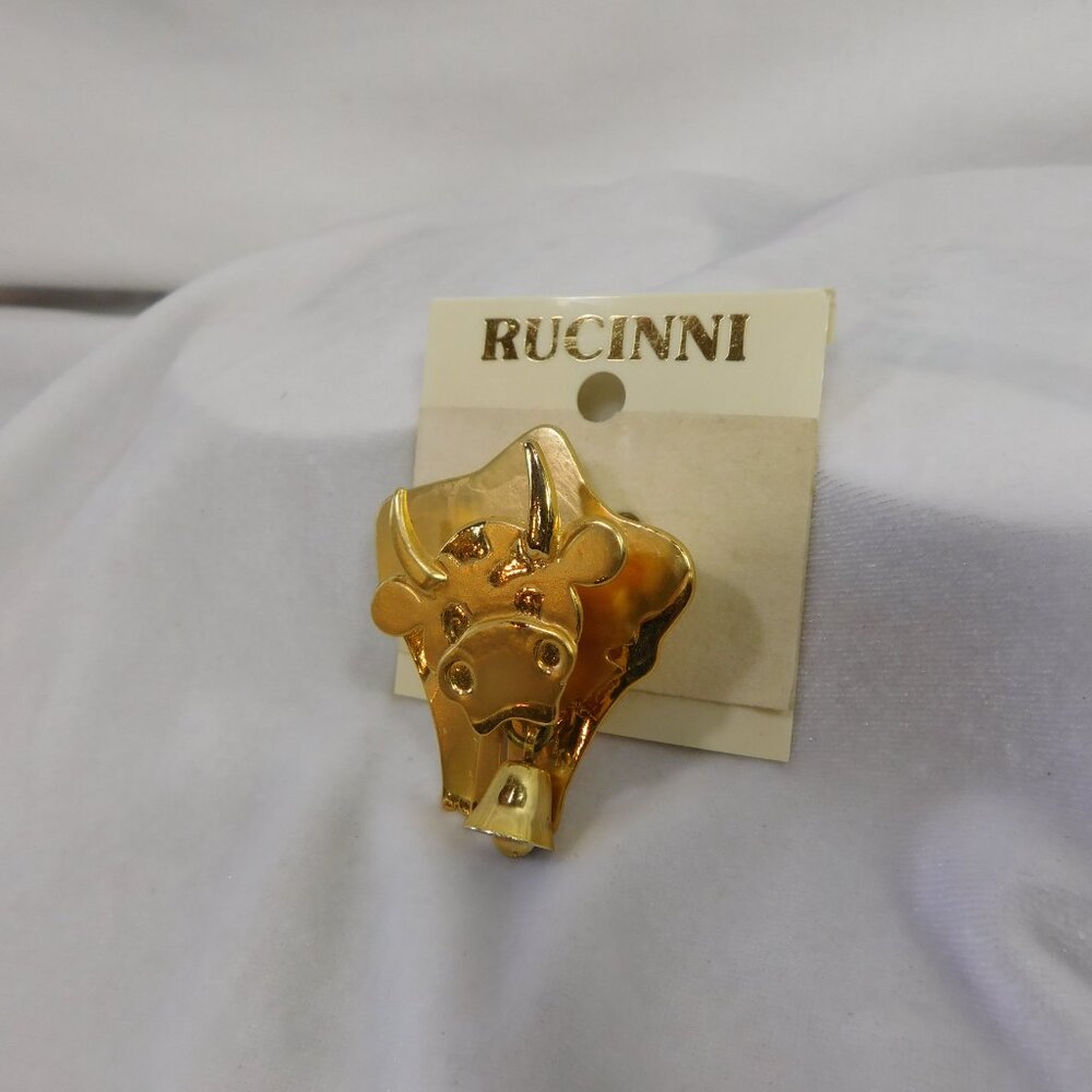 Ladies Rucinni Brooch - Picture 2 of 2